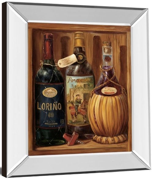 Classy Living Vintage Wine Il 22"W Wall Art-3