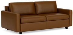 EQ3 Reva Double Leather Sleeper Sofa