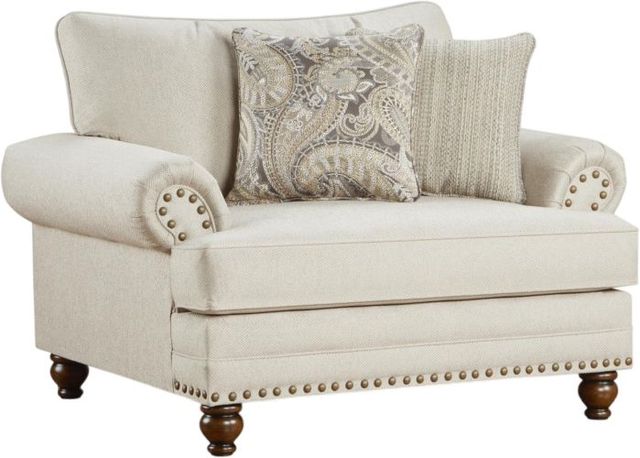Fusion Furniture Carys Doe Chair and a Half-0
