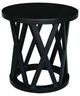 John Thomas Furniture® Destinations Ceylon Black Round End Table-0
