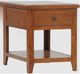 American Heartland Manufacturing Oak End Table-0