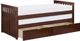 Homelegance® Rowe Dark Cherry Youth Twin/Twin Storage Bed-5