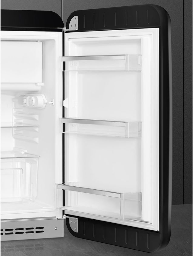 Smeg 21" 4.5 Cu. Ft. Black Compact Refrigerator-2