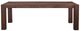 Bassett Mirror Walsh Rustic Brown Dining Table-1