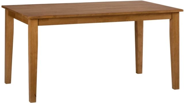 Jofran Inc. Simplicity 6-Piece Honey Dining Table Set -1