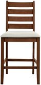 New Classic® Home Furnishings Pascal 2-Piece Walnut Counter Stool-2