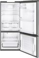 GE® Series 20.9 Cu. Ft. Stainless Steel Bottom Freezer Refrigerator-1