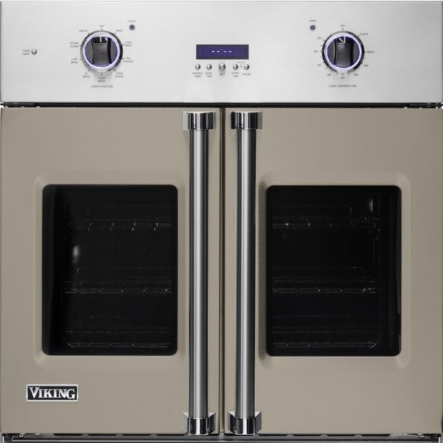 Viking® 7 Series 30" Nantucket Electric Single French-Door Oven-0