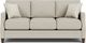 Flexsteel® Lennox Silver Driftwood Sofa-1