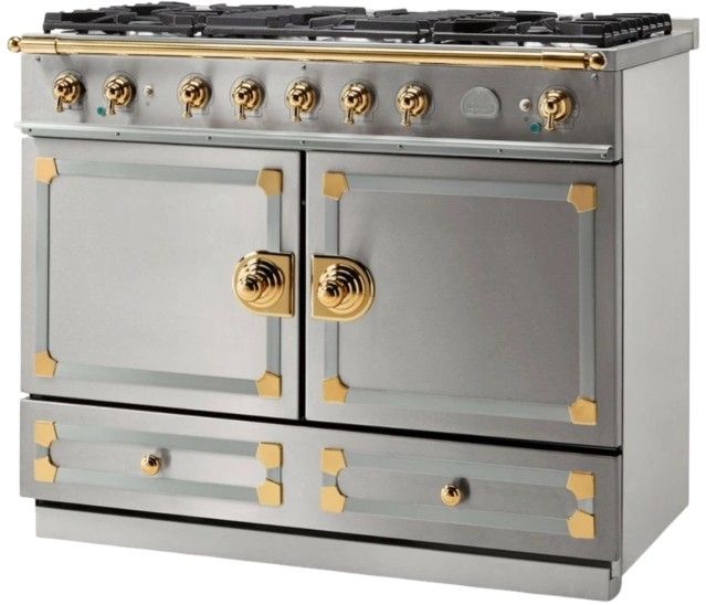 La Cornue CornuFe 110 43" Stainless Steel Pro Style Dual Fuel Range-1
