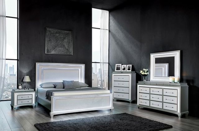 Furniture of America® Galea Gray Dresser-1