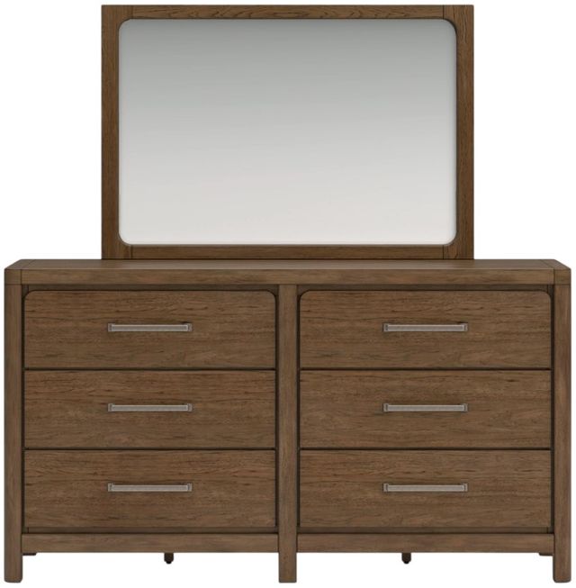 Signature Design by Ashley® Cabalynn Light Brown Dresser and Mirror-1