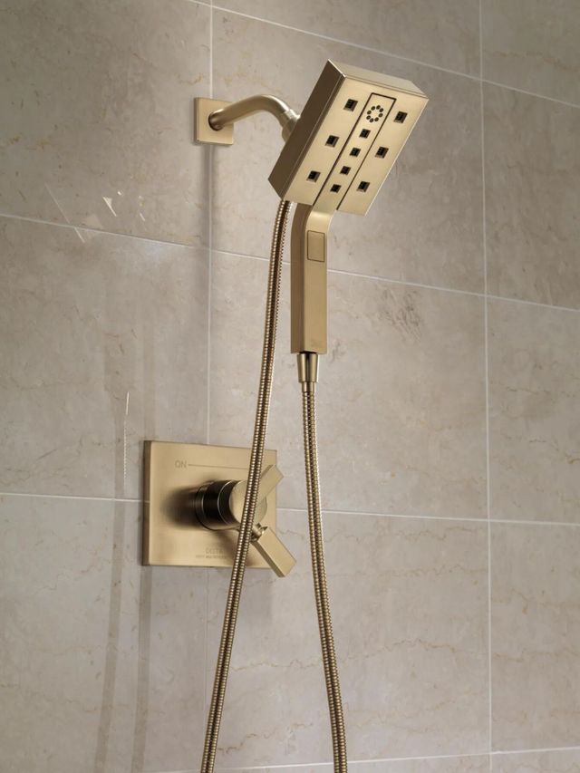 Delta Vero® Champagne Bronze Monitor® 17 Series Valve Only Trim-1