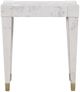 TOV Furniture Brandyss White Burl End Table-2