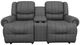Best® Home Furnishings Customizable Genet Leather Power Reclining Rocker Console Loveseat and Tilt Headrest-1