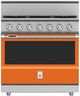Hestan 36" Custom Color 5-Burner Pro Style Dual Fuel Range-4