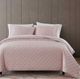 HiEnd Accents Eucalyptus 3-Piece Blush King Bedding Bundle-4