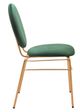 Zuo® Modern Odessa Gold/Green Dining Side Chair-1