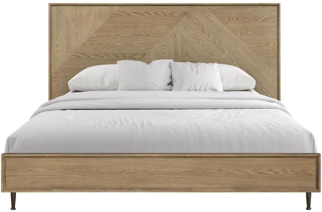 Bernards Linné Wheat King Wooden Panel Bed-1