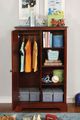 Furniture of America® Diane Cherry Closet Storage-1