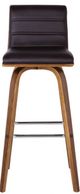 Armen Living Vienna Brown 26" Counter Stool-1
