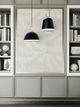TOV Furniture Chic Black Long Pendant-3