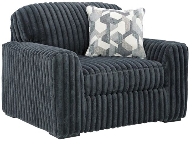 Signature Design by Ashley® Midnight-Madness Gunmetal Chair and a Half-0