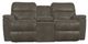 La-Z-Boy® Brooks Slate Manual Reclining Loveseat with Console-1