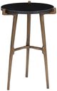 Classic Home Halley Black/Brown Accent Table -0