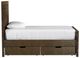 Westwood Design Dovetail Graphite Youth Twin Panel Bed-3