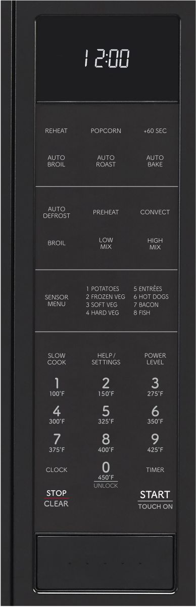 Sharp® 1.5 Cu. Ft. Black Countertop Microwave-3