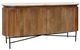 StyleCraft Natural Cedar Racetrack Sideboard-0