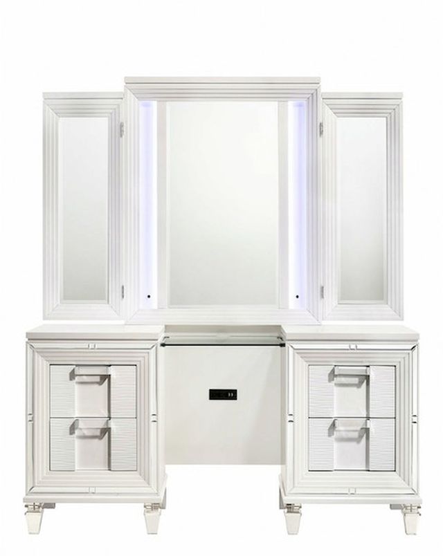 Elements International Twenty Nine White Vanity -0