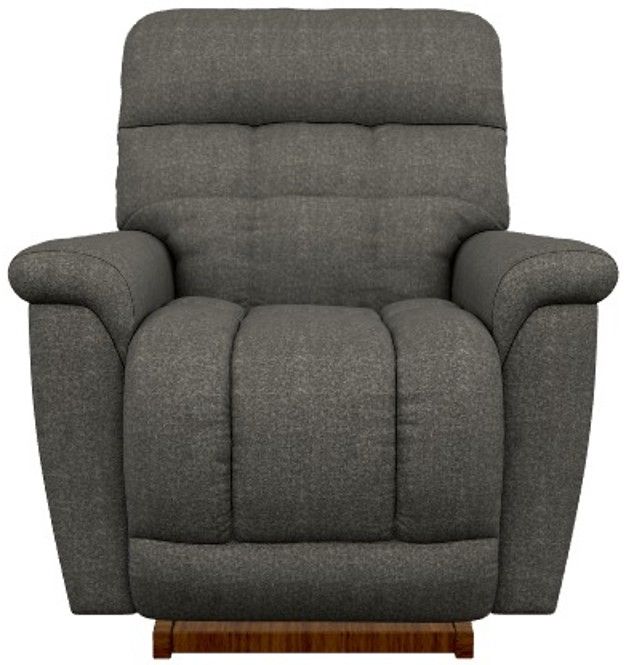 La-Z-Boy® Fulton Charcoal Power Rocking Recliner with Headrest-1