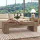 Classic Home Bristol Cafe Brown Coffee Table-1