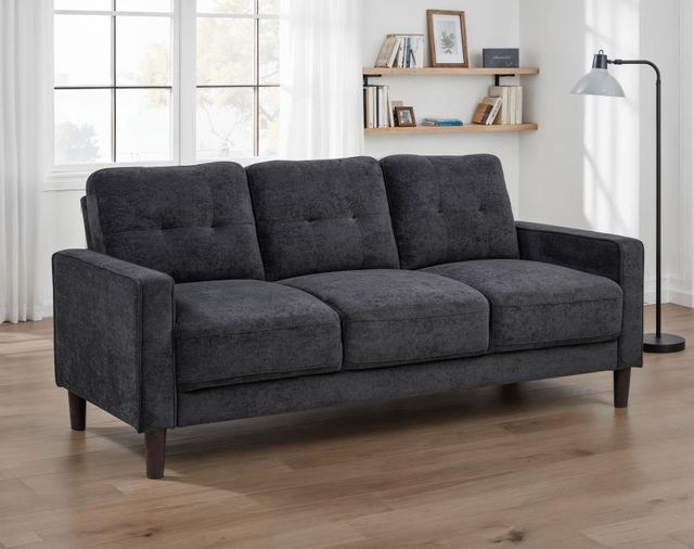 Coaster® Bowen II Steel Gray Upholstered Sofa-1