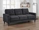 Coaster® Bowen II Steel Gray Upholstered Sofa-1