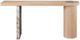 Universal Explore Home™ Nomad Croydon Tech Oak and Marble Console Table-2