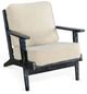 Sunny Designs™ Marina Black Sand/Off-White Accent Chair-0
