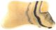 A & B Home Javier Beige/Black Hand-Carved Zebra Onyx Bowl-0