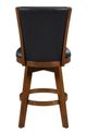 Mazin Furniture Medford Black Swivel Counter Height Chair-1