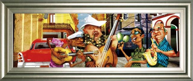 Classy Art Habana's Band by Perez, A. Wall Art-0