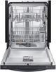 Samsung 24" Fingerprint Resistant Matte Black Steel Top Control Built-In Dishwasher -2