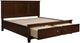 Signature Design by Ashley® Danabrin Brown California King Panel Storage Bed-3