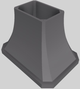 Vent-A-Hood® Designer Series 42" Gunsmoke Island Range Hood-3
