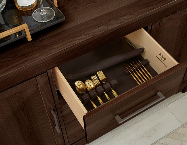 LM Co Home By Vaughan-Bassett Crafted Cherry by Ben & Erin Napier Dark Cherry Server-4
