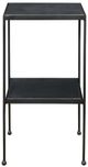 Uttermost® Sherwood Matte Black Accent Table-3