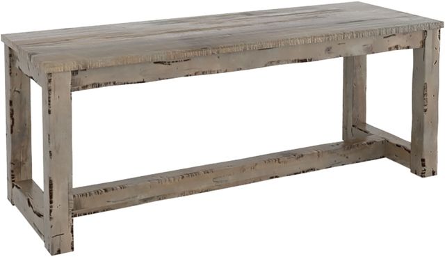 Canadel Champlain Shadow Washed Wood Bench-0