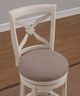 American Woodcrafters Accera Distressed Antique White/Gray 30" Barstool-4