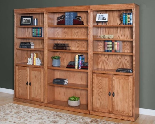 Martin Furniture Huntington Wheat 72" Open Bookcase-1